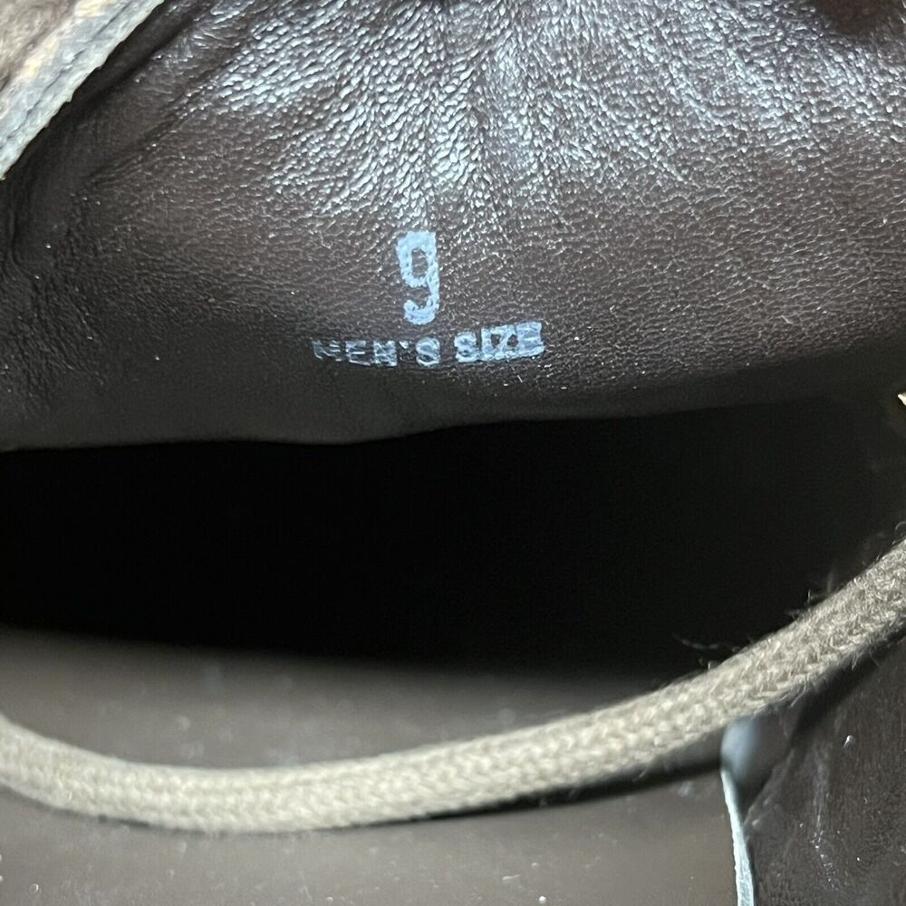 Hogan Men Size 10 US, 9 UK Shoes Brown Suede‎ Brogue Wingtip Oxford Derby Dress - Picture 8 of 10